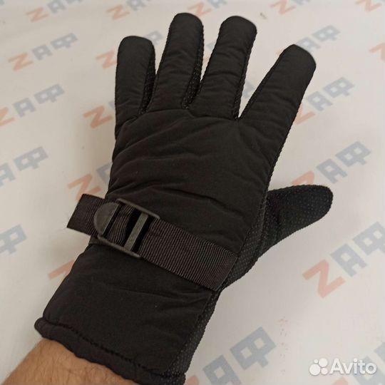 Перчатки мужские балоневые зимние тёплые 9794