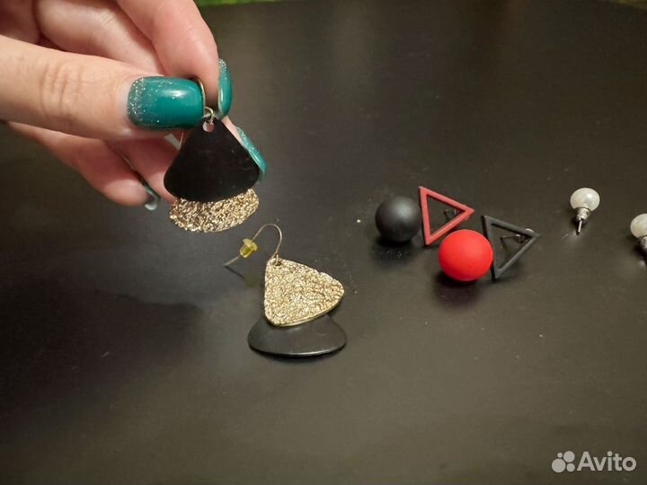 Серьги женские разные