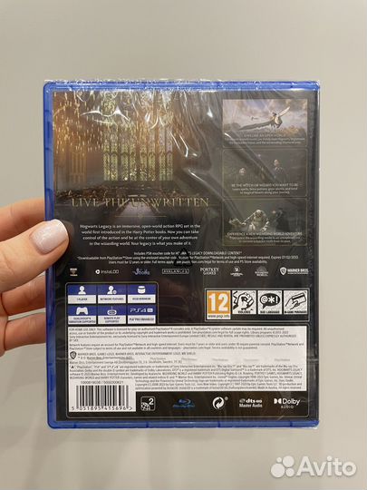 Диск Hogwarts Legacy игра для PS4 новая