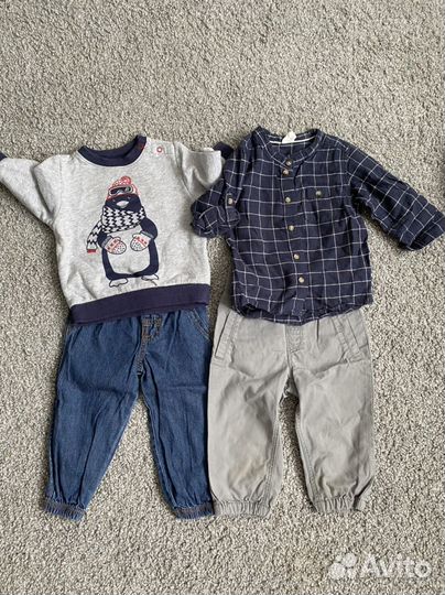 Одежда для мальчика HM и Carter’s