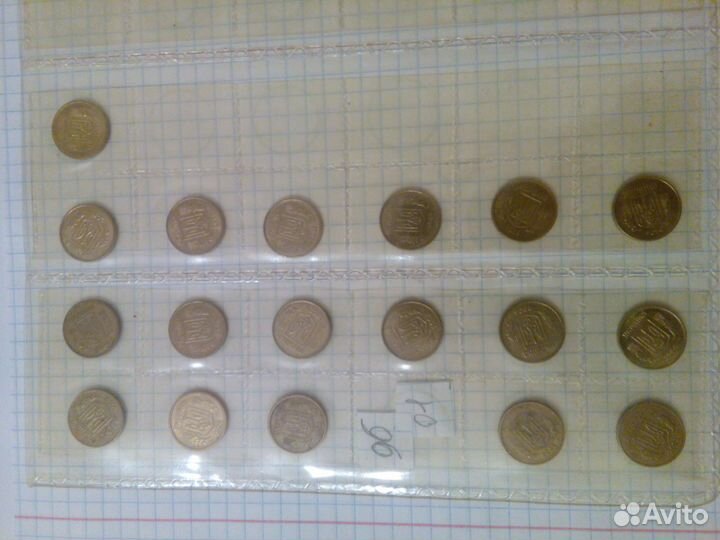 Монеты Украины погодовка обмен/продажа