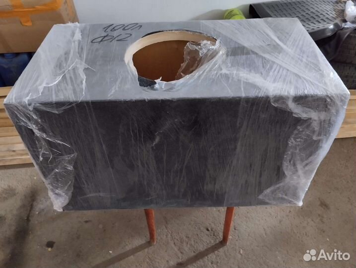 Короб для сабвуфера на трубе