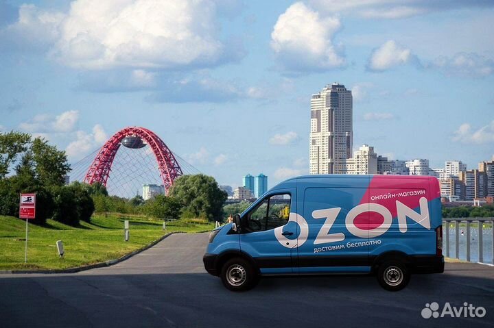 Водитель доставки ozon на Ford Transit