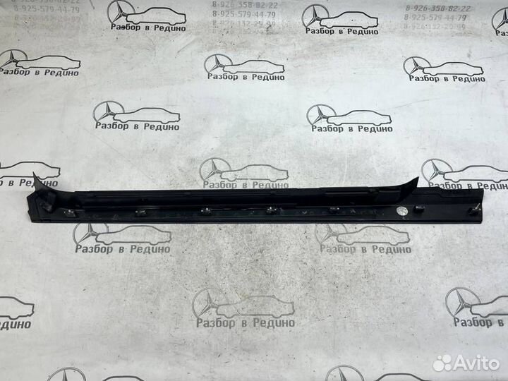 Накладки порогов внутренние w215 CL-class 113.9