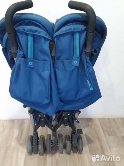 Коляска для двойни cybex