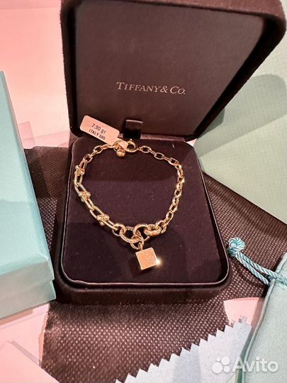 Золотой браслет Tiffany