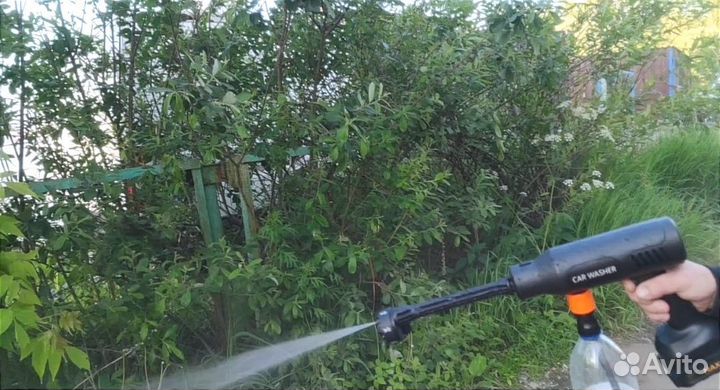 Мойка высокого давления с аккумулятором 21V мощные