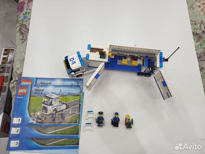 Lego city грузовик полиции 60044