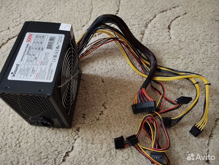 Блок питания 600w новый
