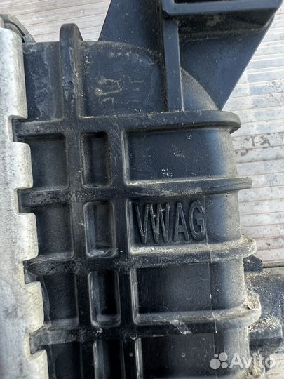 Интеркулер skoda octavia a7 1.8