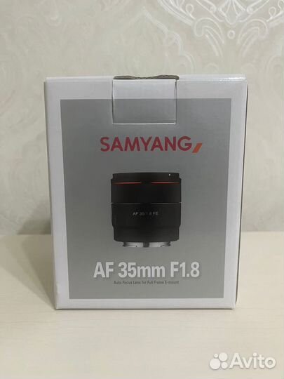 Объектив Samyang AF 18mm F2.8 Sony FE E