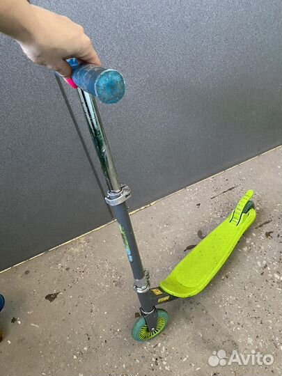 Самокат детский двухколесный бу