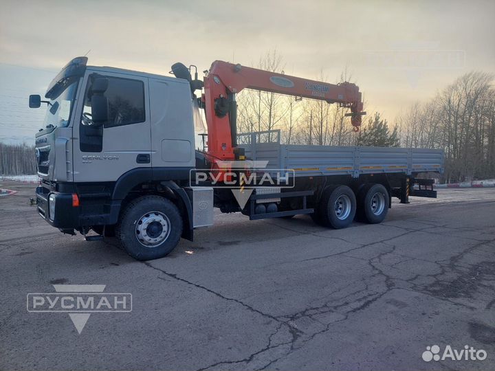 IVECO-Hongyan Genlyon C500 с КМУ, 2024