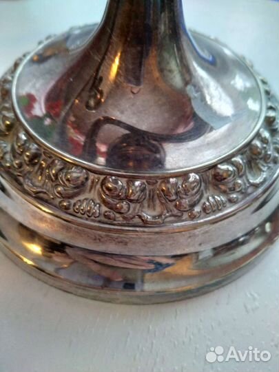 Винтажный подсвечник канделябр. Англия