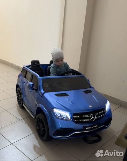 Детский электромобиль mercedes полный привод