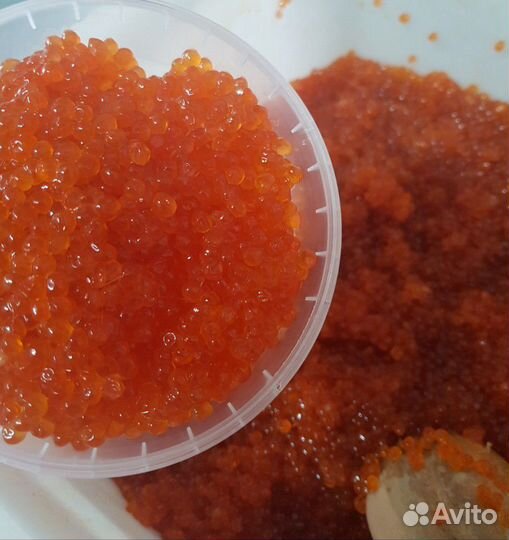 Икра красная: кеты, горбуши и нерки