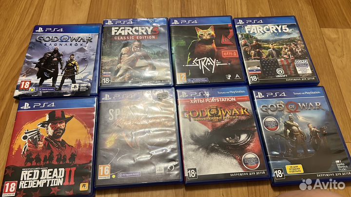 Диски игры для ps4