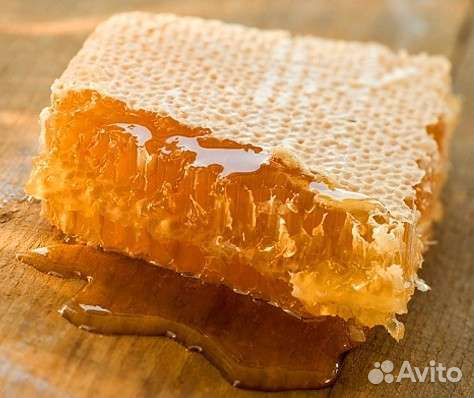 Соты с медом, мед сотовый