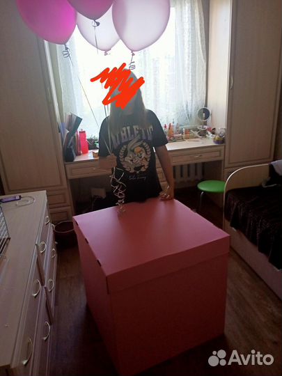 Коробка подарочная для шаров