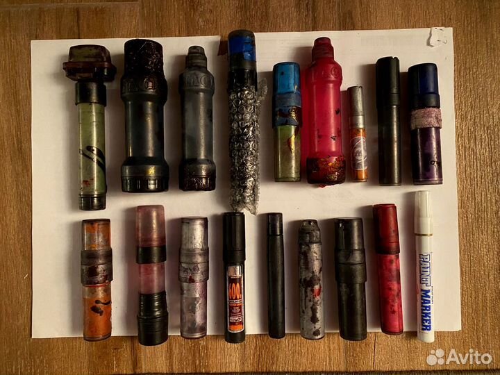 Набор маркеров под заправку