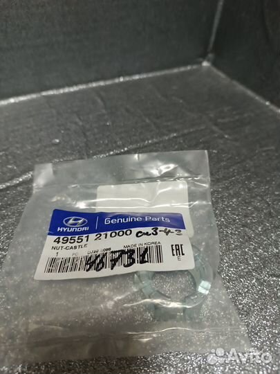 Гайка ступицы перед. Hyundai M24