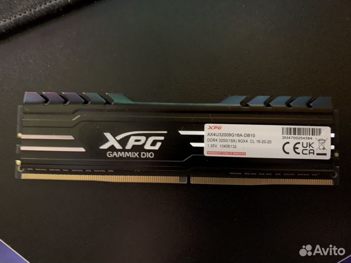 Оперативная память adata xpg gammix d10