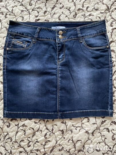 Юбка джинсовая