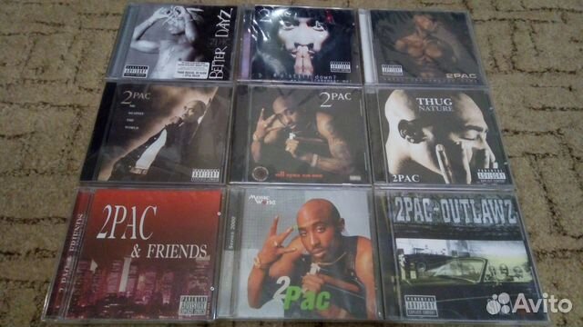 Продам б/у CD, mp3 диски с рэп-музыкой