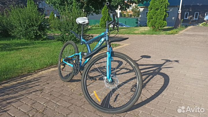 Велосипед двухподвесный горный