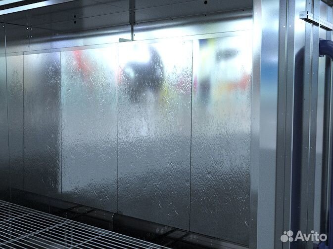 Покрасочная камера с водяной завесой