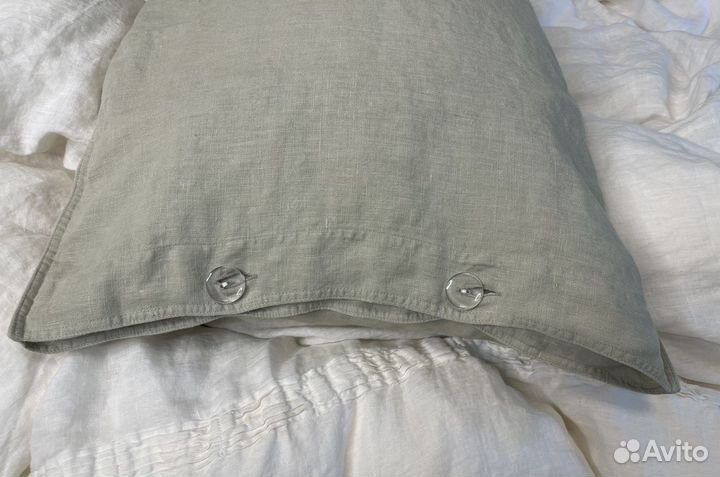 Наволочки пододеяльники умягченный лен