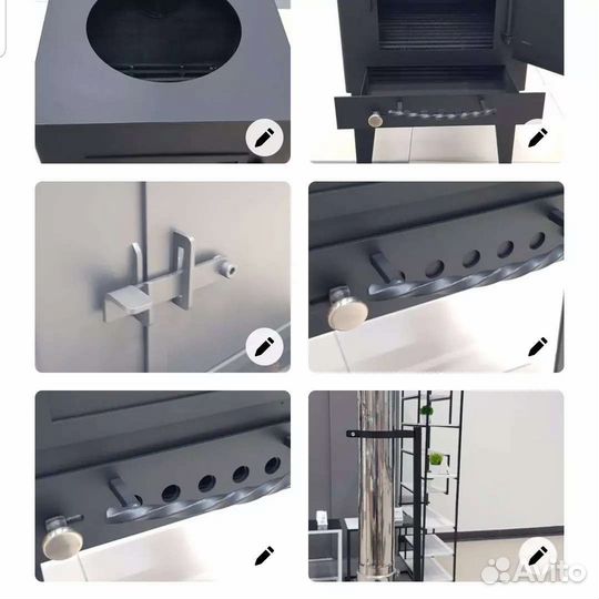 Печь для казана и обогрева