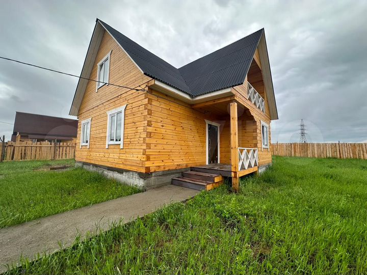 Коттедж 100 м² на участке 10 сот.