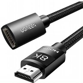 Кабель Ugreen HD151 hdmi v2.1 Male-Female 2 метра