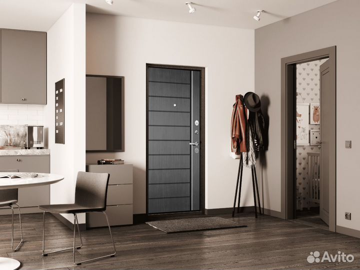 Двери входные металлические