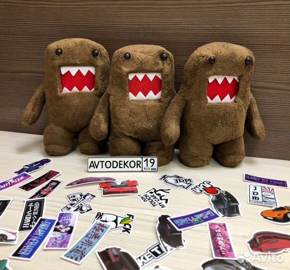 Мягкая JDM игрушка Домо-Кун (Domo-Kun) 20см