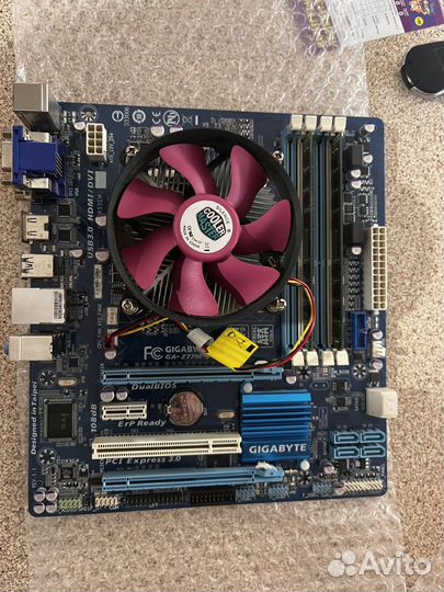 Материнская плата с процессором i5 3470