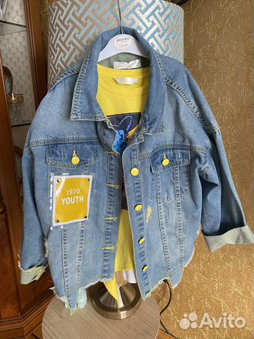 Джинсовый пиджак