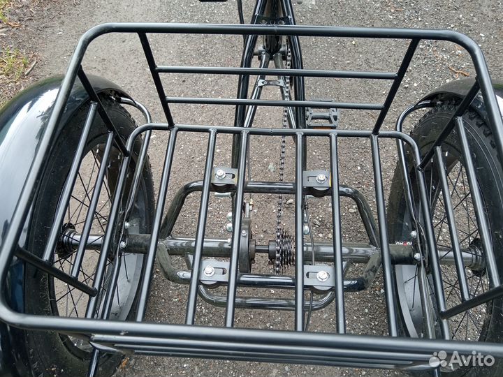 Велосипед FatBike3W, 2023г 3х колесный взрослый