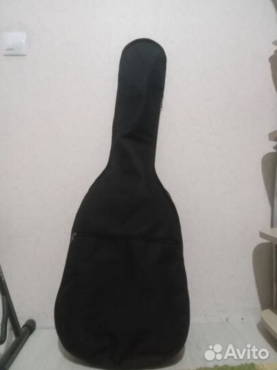 Гитара леворукая классическая чёрная