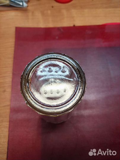 Стакан гранёный СССР экспорт, made in ussr