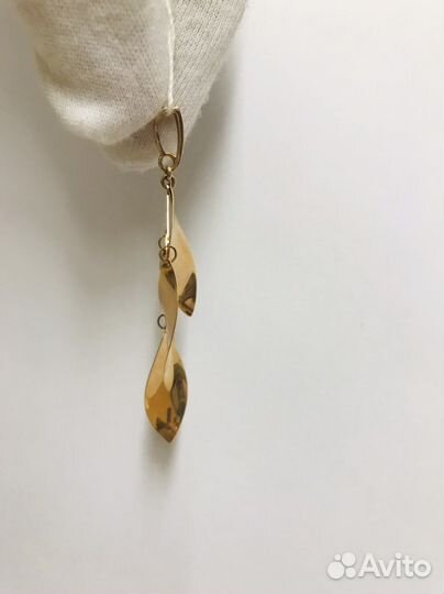 Подвеска 585, вес 2,64 гр., арт. П000077