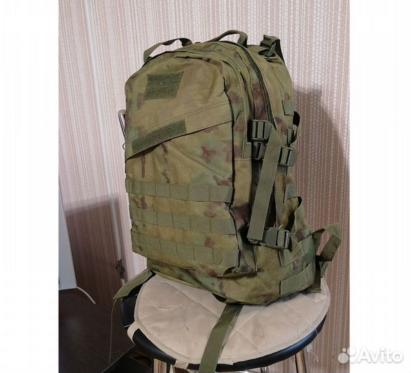 Рюкзак тактический 35л, мох. Рюкзак военный, ранец