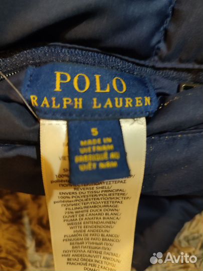 Жилет пуховый двусторонний Ralph Lauren