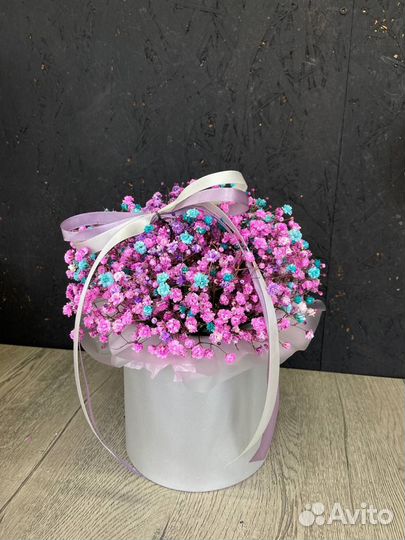 Коробка с цветами