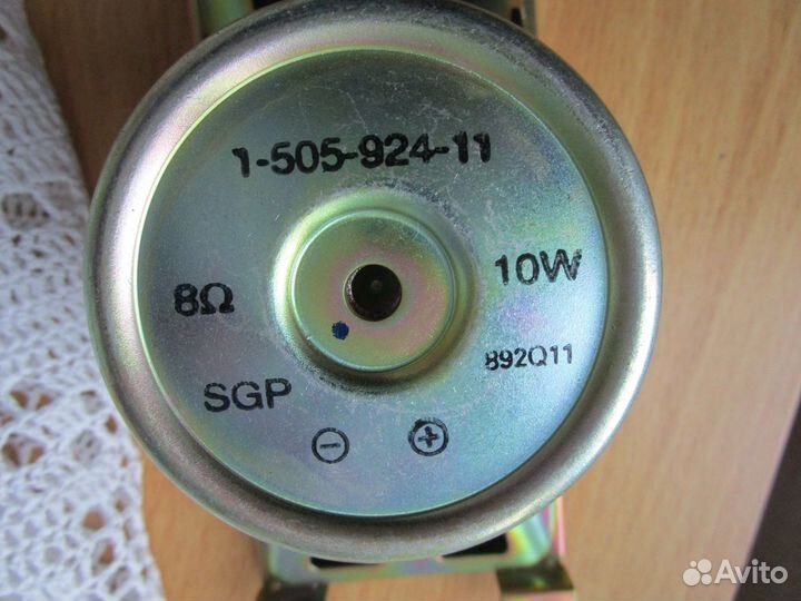 Два динамика 8 ом 10 w Brand : Matsushita