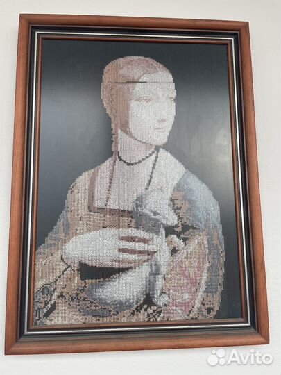 Картина, вышитая крестом