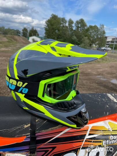 Мотошлем кроссовый FOX