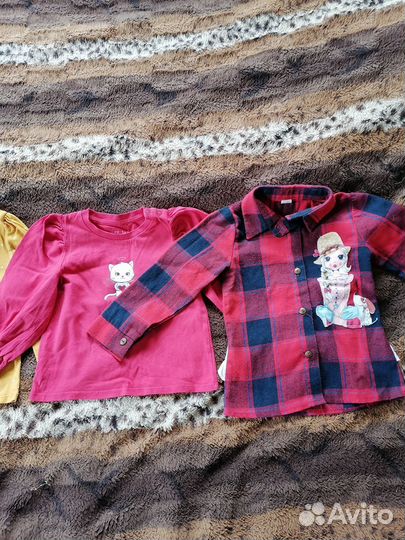 Лонги, кофта, рубашка 92 р