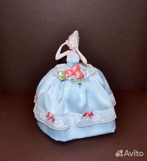 Антикварная кукла половинка, Half doll